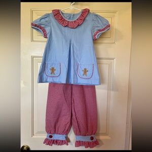 Posh Pickle
Gingerbread
Corduroy Tunic & Matching Gingham
Ruffled Pants-5